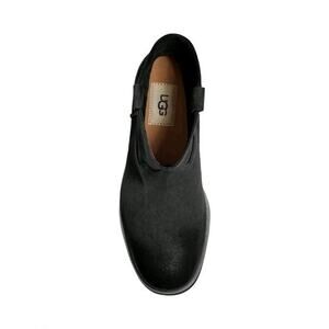 Ugg Josefene Short Boot In Black Womens Velvety Suede Size US 9.5 EU 40.5 NEW